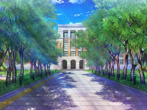 白鹭大学校门